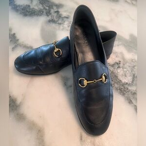 Gucci Black Jordan Loafers Womens